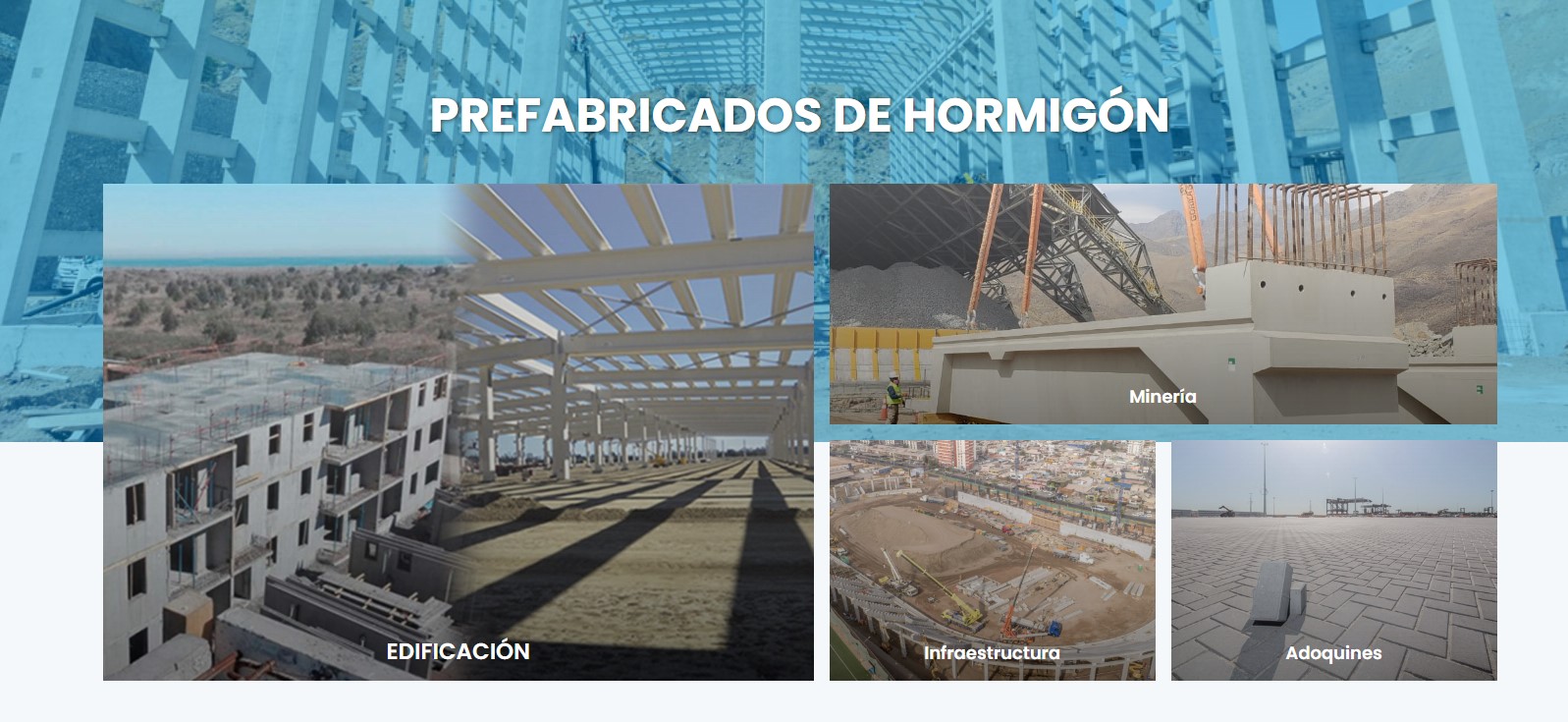 ICH presenta renovado sitio de prefabricados de hormigón