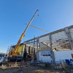 Tensocret finaliza montaje de estructura prefabricada para Juegos Panamericanos 2023