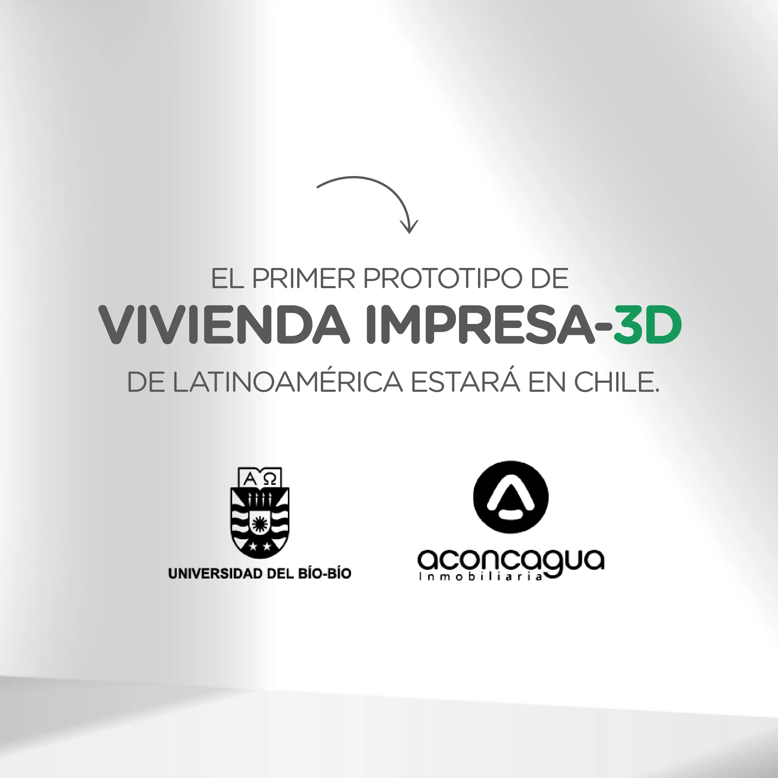 Colaboración entre la academia y el sector privado da forma al primer prototipo de vivienda de hormigón impreso 3D en Chile y Latinoamérica