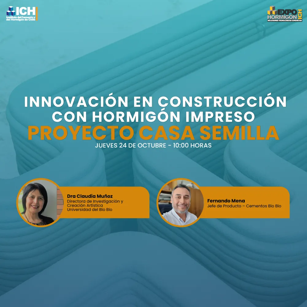 Innovación en construcción con Hormigón Impreso - Proyecto Casa Semilla