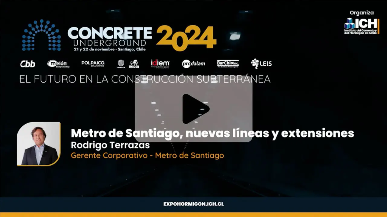 1.Rodrigo Terrazas - Metro de Santiago, nuevas líneas y extensiones