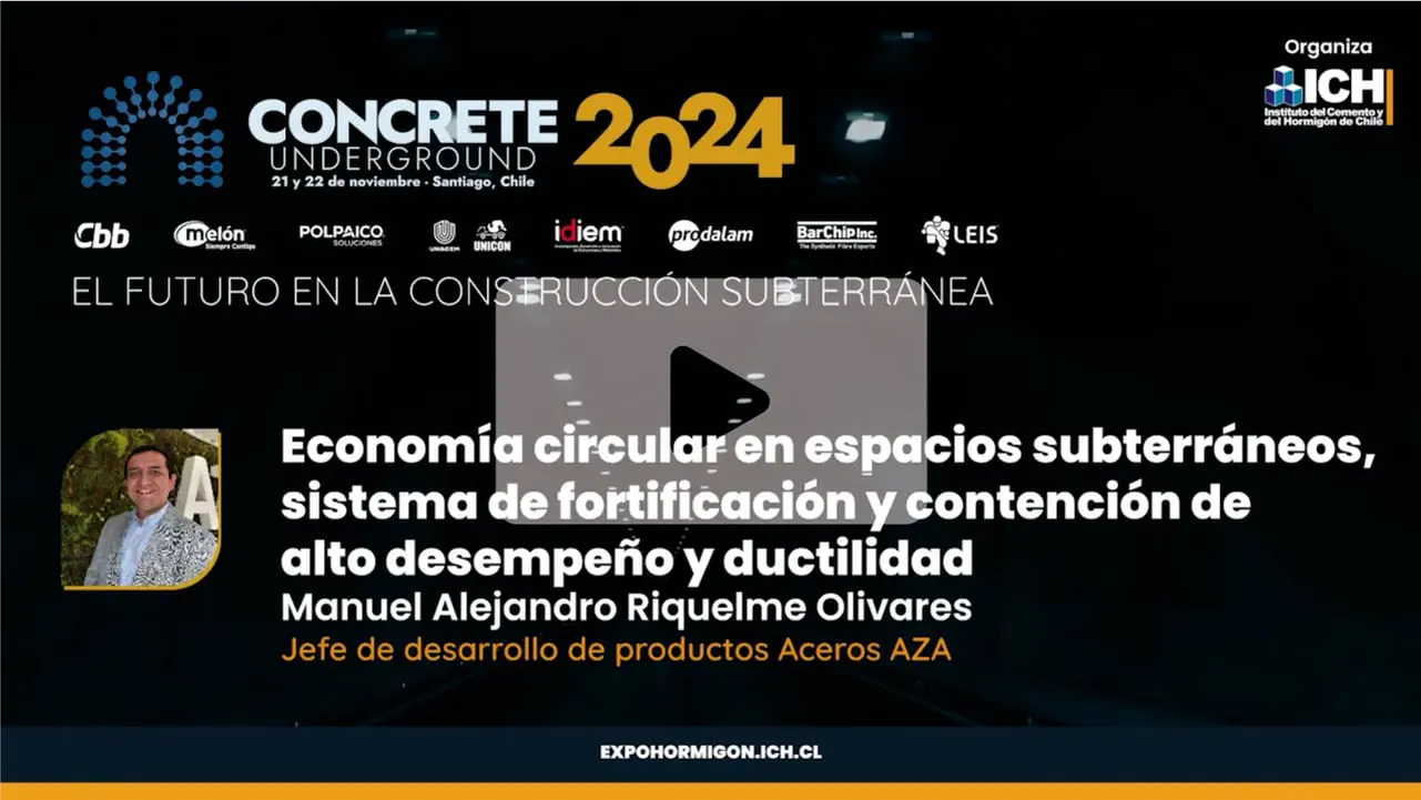 10.Manuel Riquelme - Economía circular en espacios subterráneas, sistema de fortificación y contención de alto desempeño