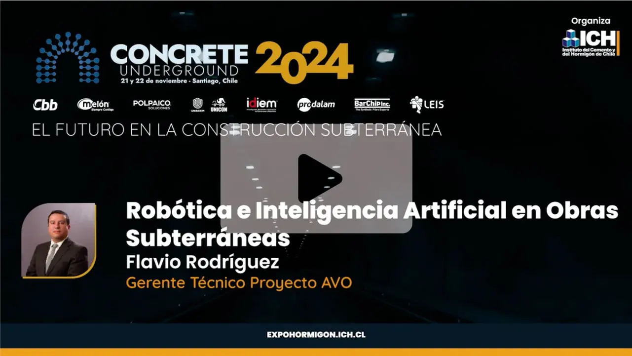 13.Flavio Rodríguez - Robótica de inteligencia artificial en obras Subterráneas