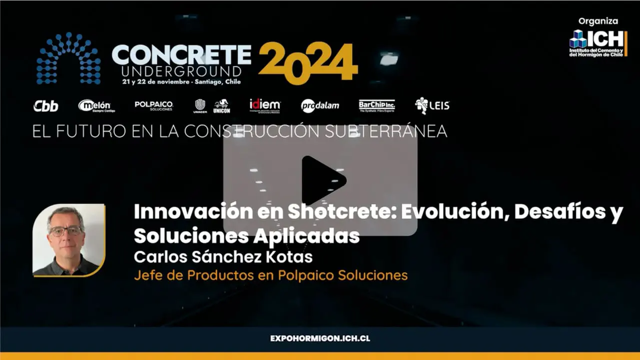 15.Carlos Sánchez - Innovación en Shotcrete Evolución, Desafíos y Soluciones Aplicadas