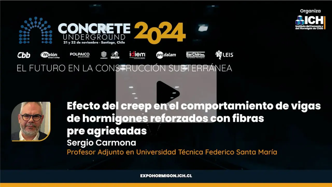 19.Sergio Carmona - Efectos del creep en el comportamiento de vigas de hormigones reforzados con fibras pre agrietadas