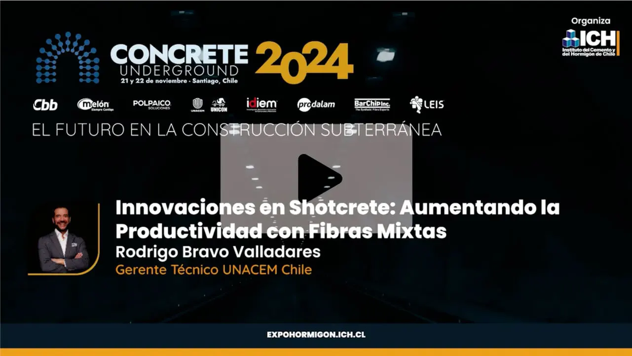 7.Rodrigo Bravo - Innovaciones en Shotcrete Aumentando la productividad con fibras mixtas