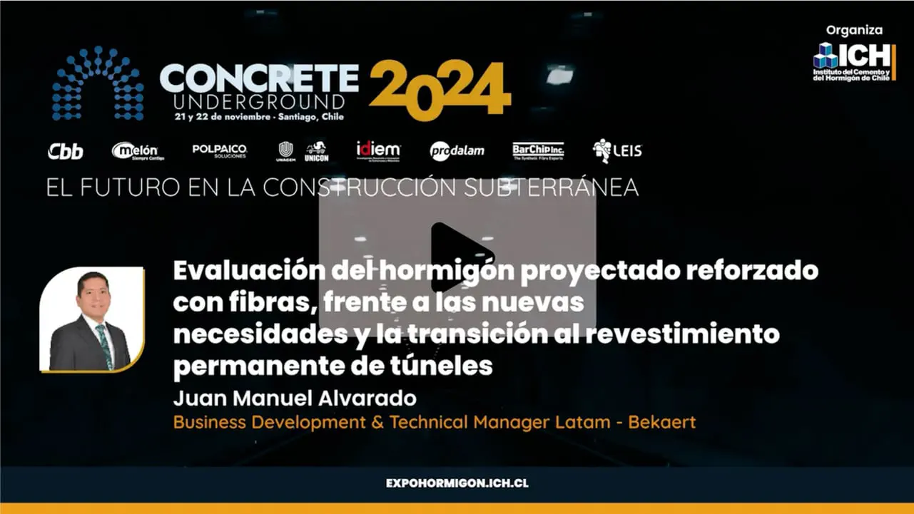 9.Juan Manuel Alvarado - Evaluación del hormigón proyectado reforzado con fibras, frente a las nuevas necesidades