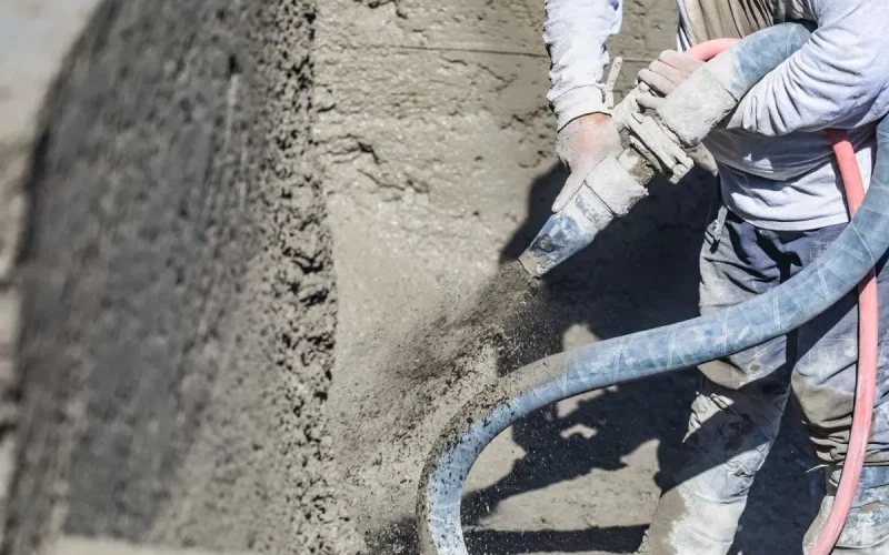 Reparación con Shotcrete